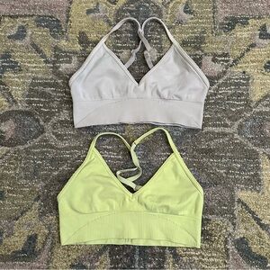 Lululemon Bras - Beige and Yellow